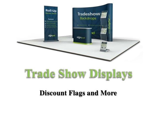 Trade Show Displays Table Drapes Discount Flags More