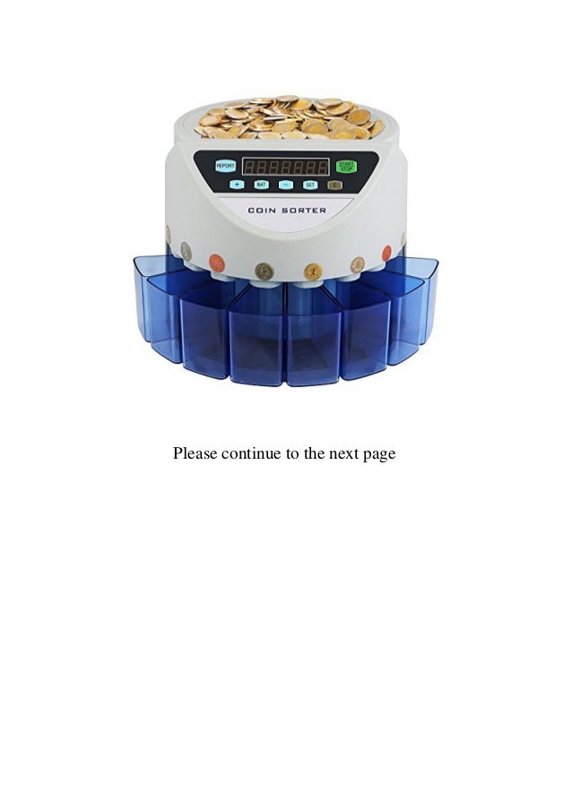 Discount FORAVER Coin Counter UK Automatic Electronic Coin Counting