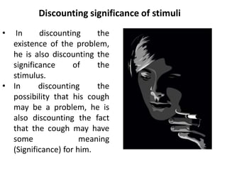 Discounting (Transactional analysis / TA is an integrative approach to ...
