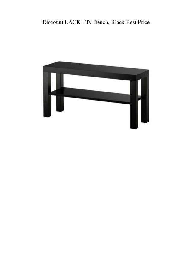 Discount Lack Tv Bench Black Best Price