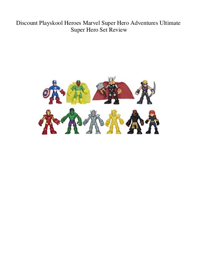 playskool heroes marvel super hero adventures ultimate super hero set