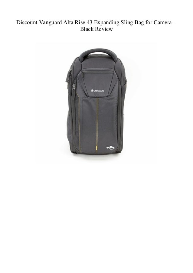 vanguard alta rise 43 sling