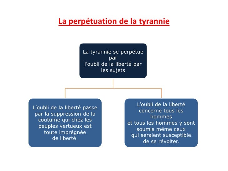 Analyse Linéaire Discours De La Servitude Volontaire