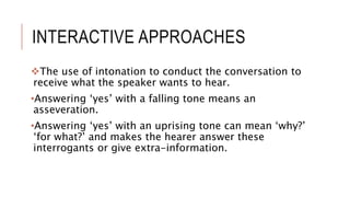 Discourse analysis and phonology | PPTX
