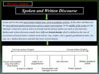 Discourse analysis | PPTX