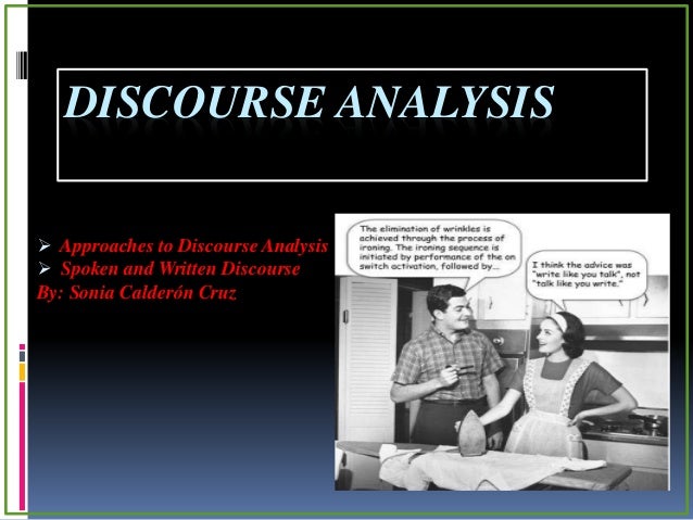 Discourse Analysis