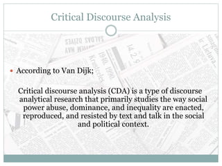 CRITICAL DISCOURSE ANALYSIS OF NEWSPAPER ARTICLES visual data 4