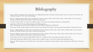 Bibliography
• Byrne, P. (2018). Great Britain: The "Green Party". In F. Muller-Rommel (Ed.), New Politics In Western Euro...