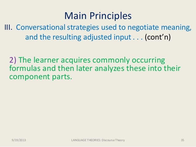 Discursive strategy meaning
