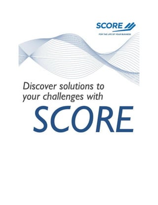 Discover Solutions with SCORE