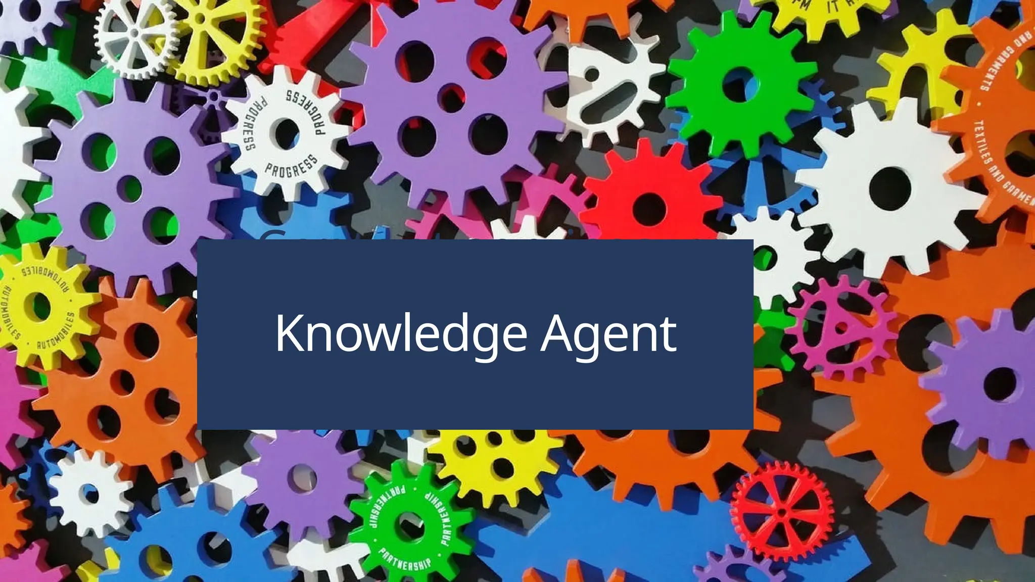  Content services
Knowledge Agent
 