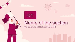 Name of the section
01
You can enter a subtitle here if you need it
 
