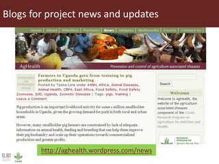  Using social media to enhance research discoverability: Experiences of the International Livestock Research Institute