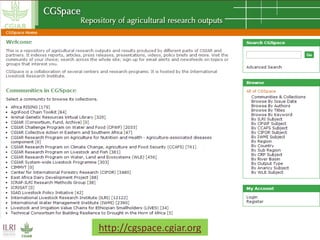  Using social media to enhance research discoverability: Experiences of the International Livestock Research Institute