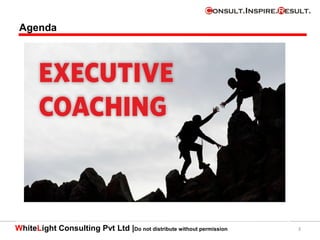 WhiteLight Consulting Pvt Ltd |Do not distribute without permission 3
Agenda
 
