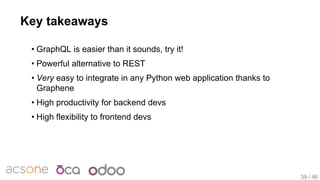 Discover GraphQL with Python, Graphene and Odoo | PDF