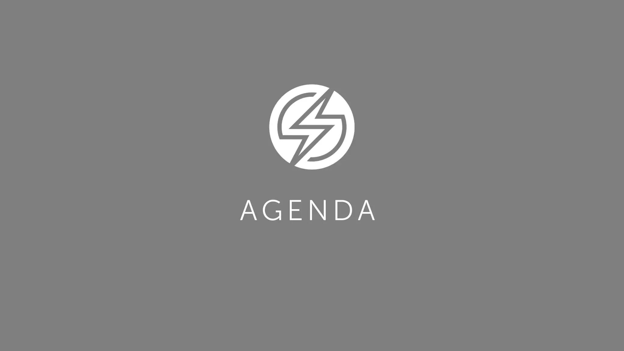 AGENDA
 