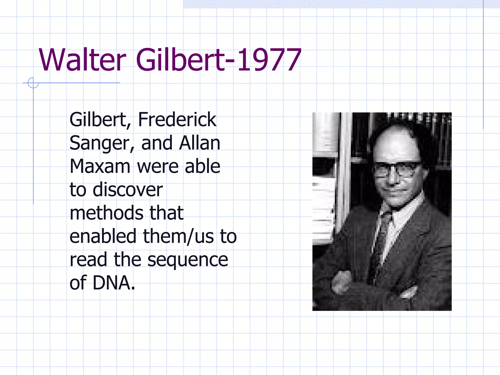 Discovering DNA Timeline | PPT