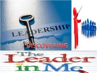 Discovering leader in you