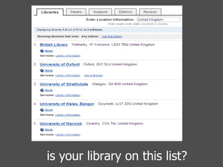 is your library on this list? 