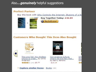 Also … genuinely   helpful suggestions 