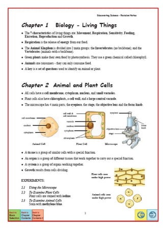 Discovering Science Revision For Jc Biology | DOC | Biological Sciences ...
