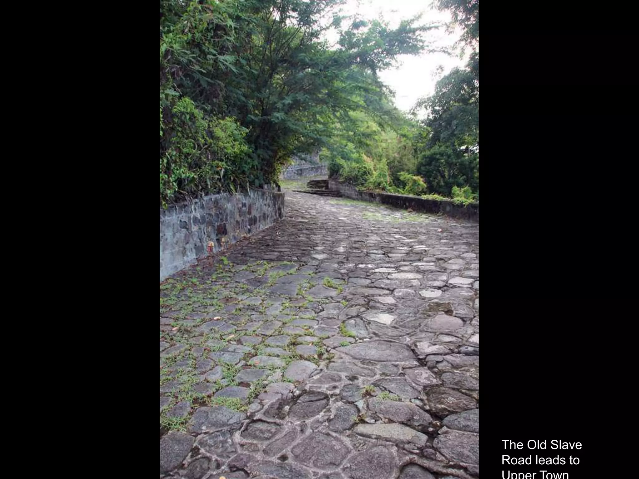 The Old Slave
Road leads to
 