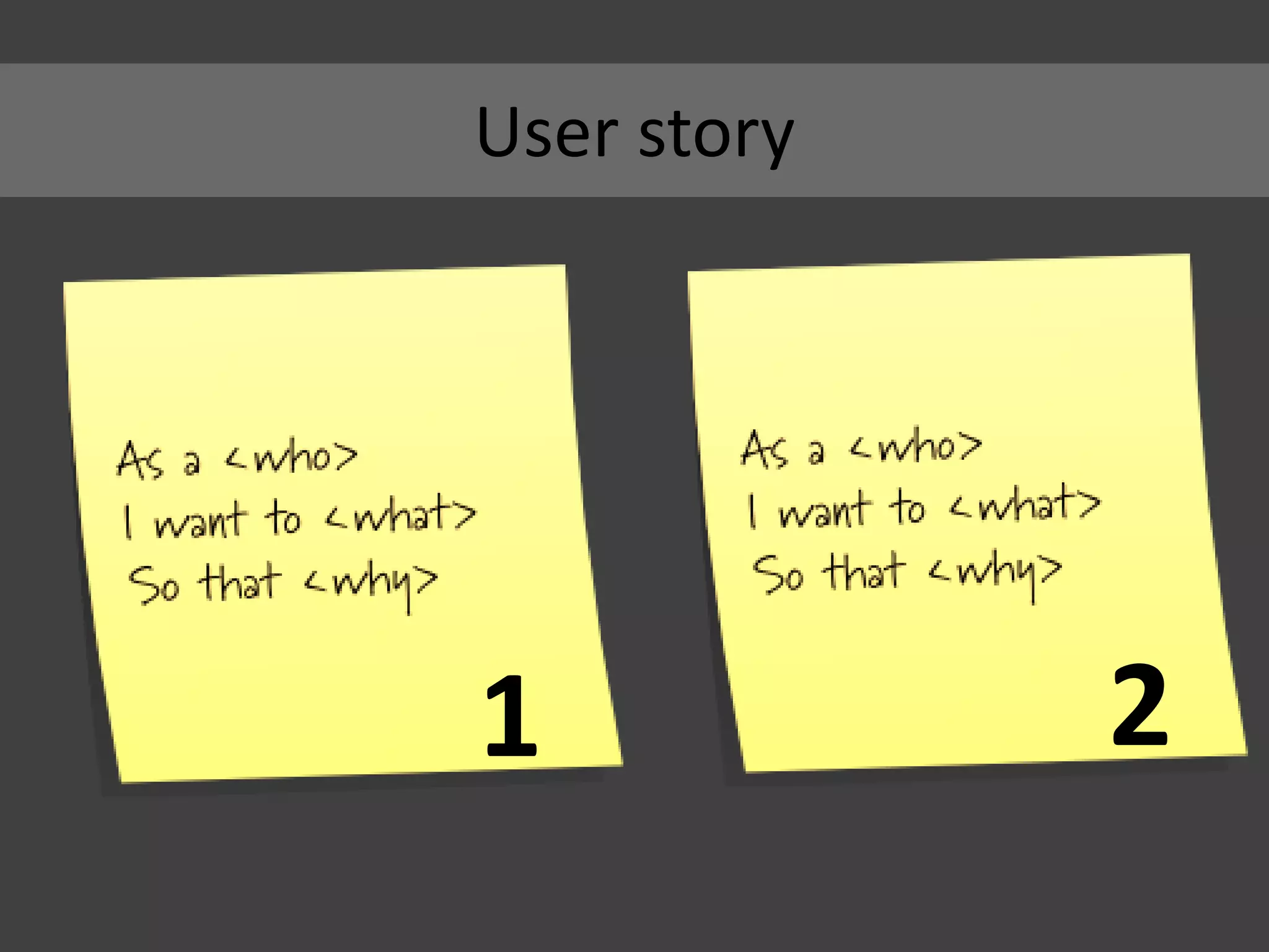 User story




1            2
 