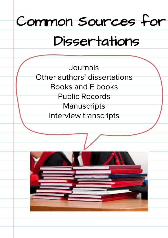 Discovering The Best Sources For Dissertation | PDF