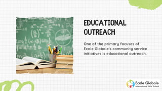 The Social Impact of Ecole Globale's Community Service Programs | PDF