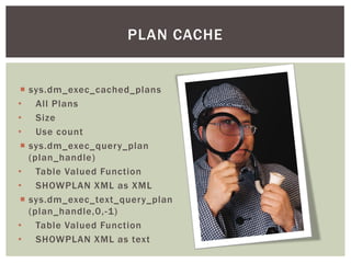 Discovering the plan cache (sql sat175)