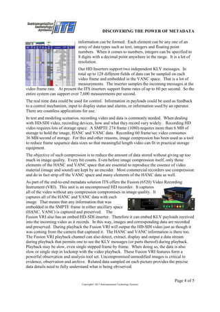 Discovering the power of metadata | PDF