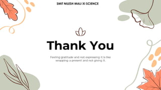 SMIT NILESH MALI XI SCIENCE
 