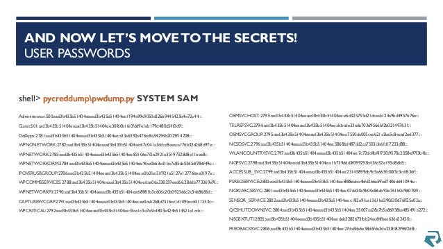 Secrets Secrets
