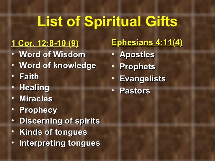 Discovering Your Spiritual Gifts