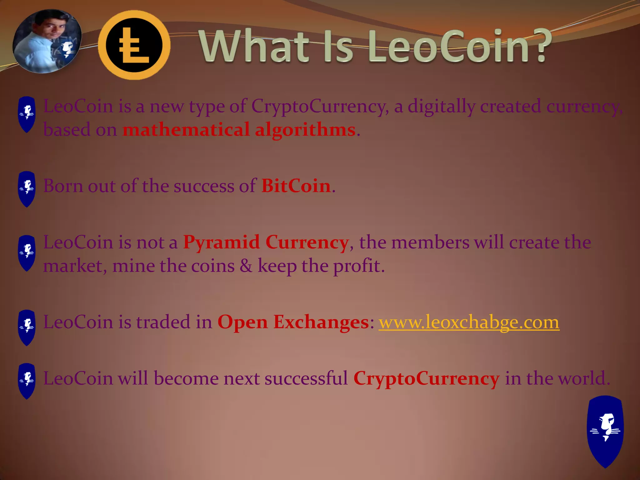 Learn Earn Own - LEO - LeoCoin - Business Presentation | PDF