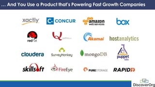 … And You Use a Product that’s Powering Fast Growth Companies
 