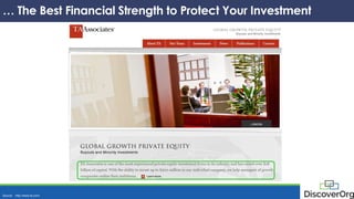 … The Best Financial Strength
Source: http://www.ta.com/
… The Best Financial Strength to Protect Your Investment
 