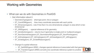 Discover PostGIS: Add Spatial functions to PostgreSQL | PDF
