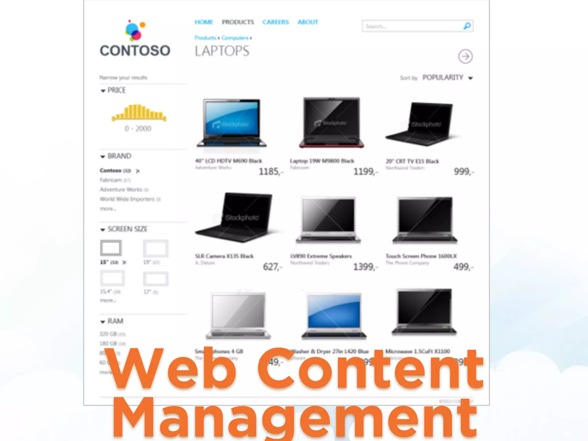 Web Content
Management
 