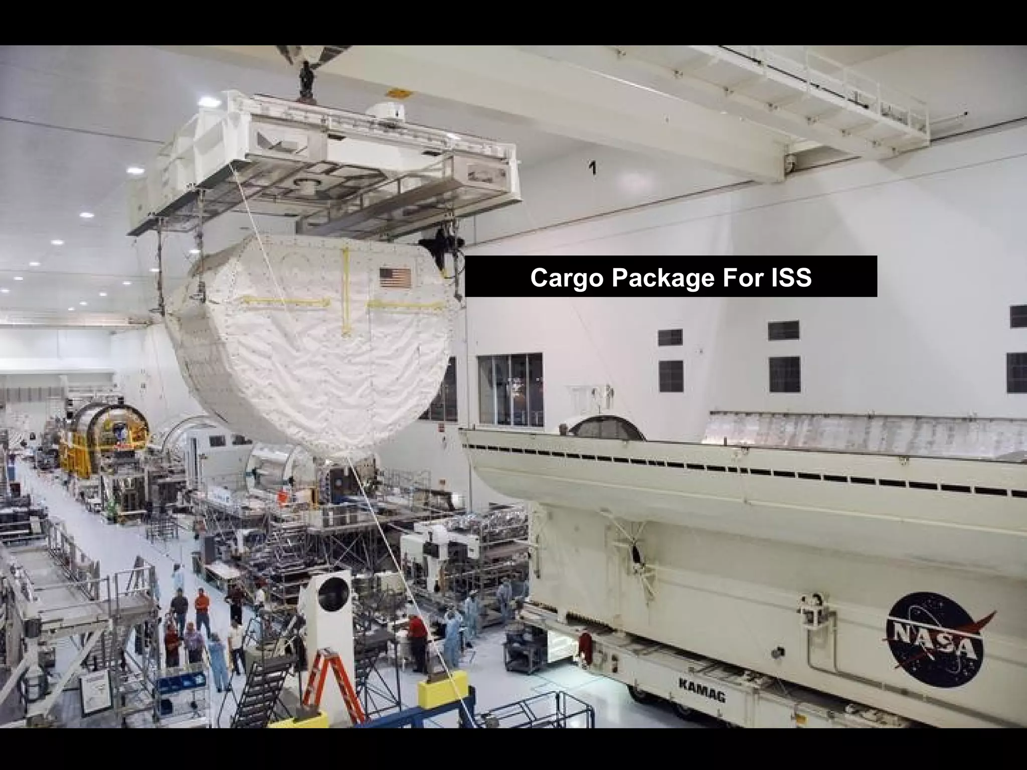 Cargo Package For ISS