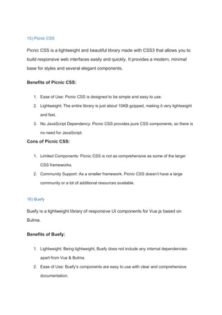 Discover the Top 23 CSS Frameworks for 2023.pdf