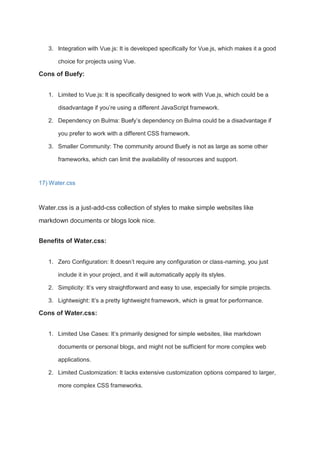 Discover the Top 23 CSS Frameworks for 2023.pdf