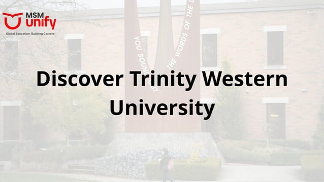 IS TRINITY WESTERN UNIVERSITY A CHRISTIAN SCHOOL visual data 5