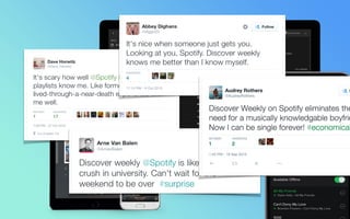Machine Learning Model Development Slides From Idea to Execution: Spotify's Discover Weekly | PDF