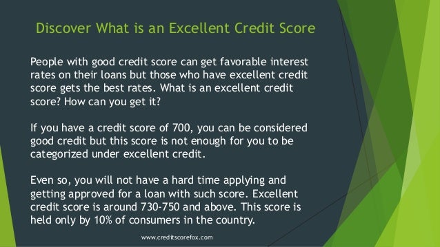 Discover What Is An Excellent Credit Score