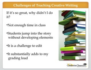 Digital Storytelling: Engage Students in Collaborative Creative Writing in Class & Online.