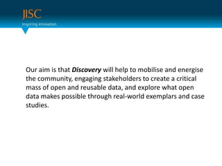 What we’re working on8 projectsEvenly spread across Libraries, Archives and MuseumsOpen, reusable metadataFinish in July