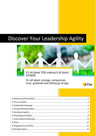 
Discover Your Leadership Agility
 