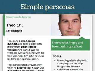 Simple personas
 